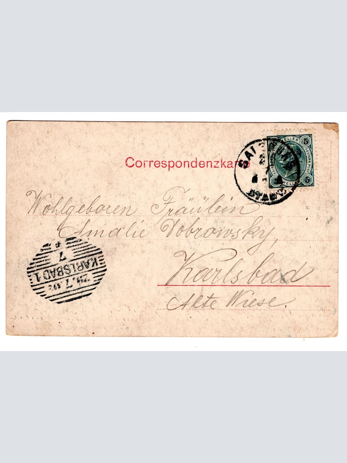 AK, Salzburg, Ansichtskarte (S5018)