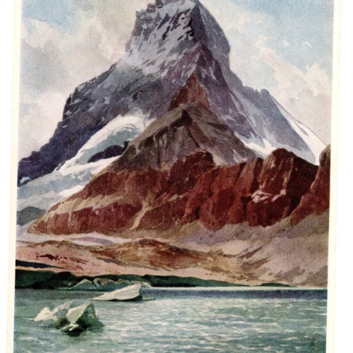 Künstler-AK, Handel-Mazzetti, Zermatt, Matterhornsee (S5031)