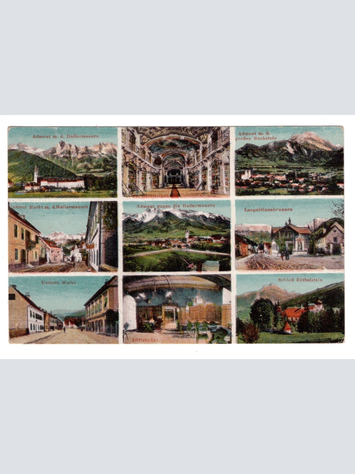 AK, Admont, Steiermark, Ansichtskarte (S5085)