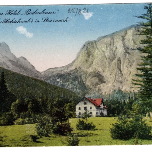 AK, Hotel Bodenbauer, Steiermark, Ansichtskarte (S5090)