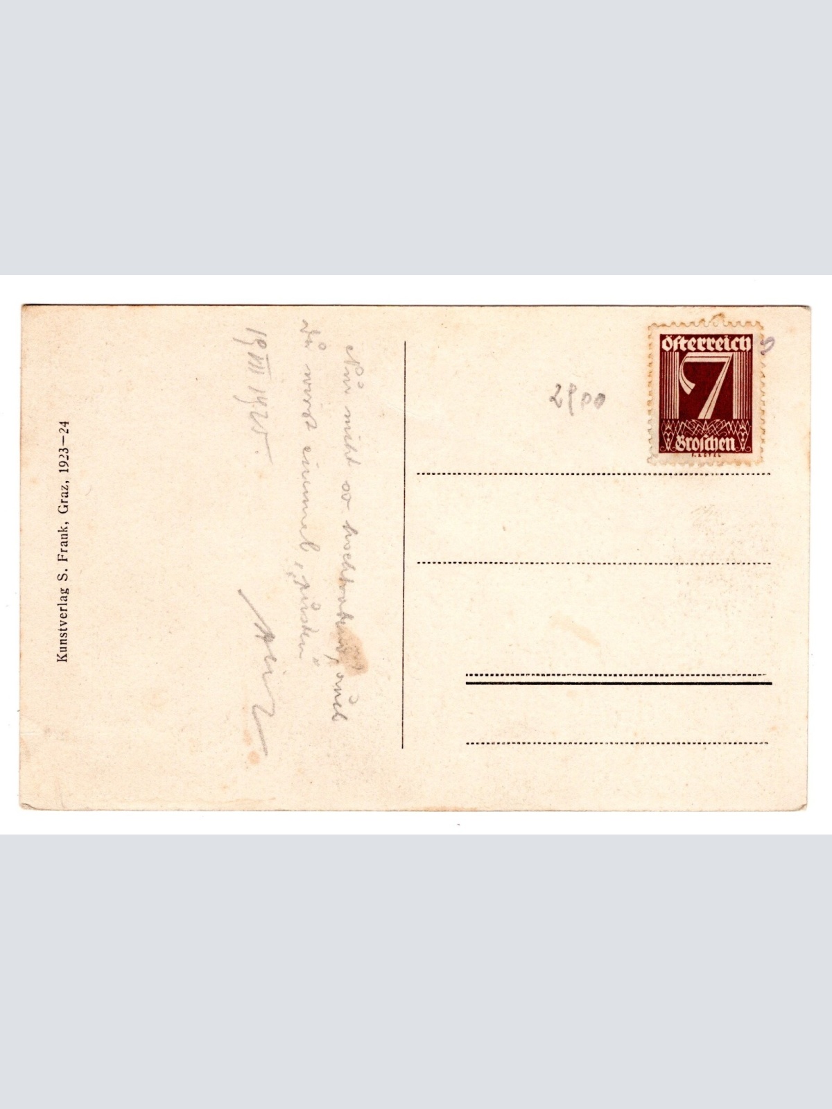 AK, Schwabenbartl, Steiermark, Ansichtskarte (S5098)