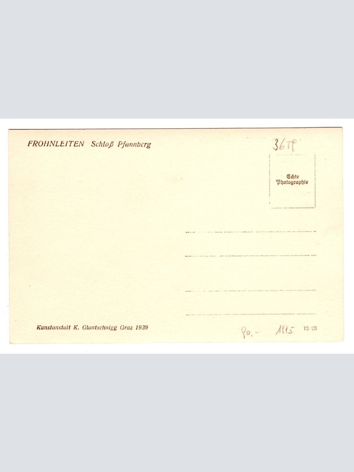 AK, Frohnleiten, Steiermark, Ansichtskarte (S5116)