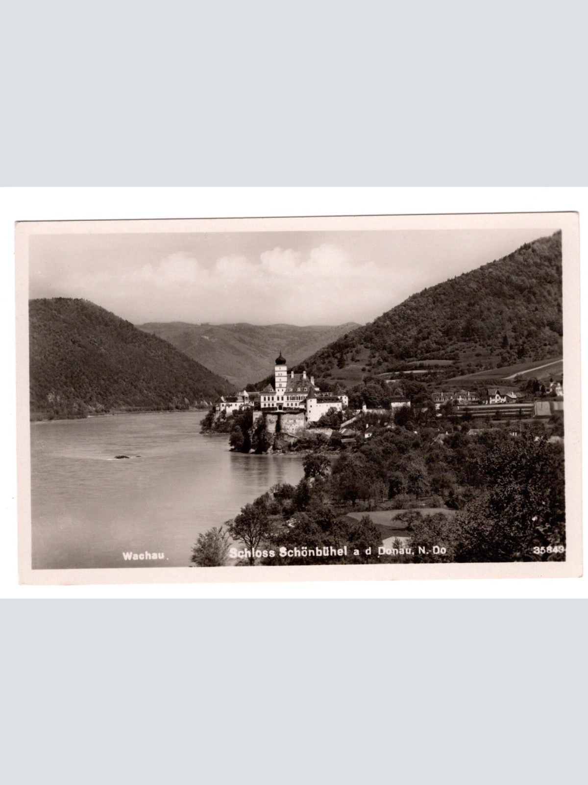 AK, Schloss Schönbühel an der Donau, Niederösterreich, Ansichtskarte (S5128)