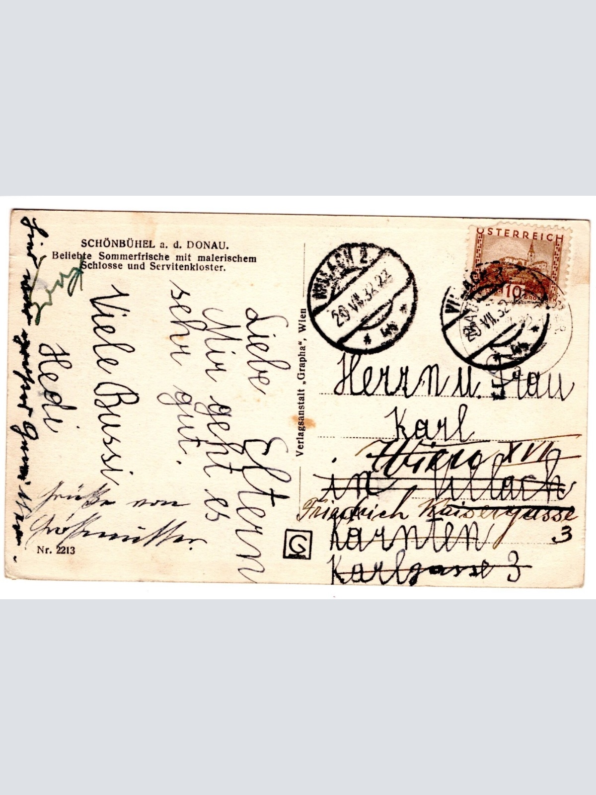 AK, Schönbühel an der Donau, Niederösterreich, Ansichtskarte (S5135)