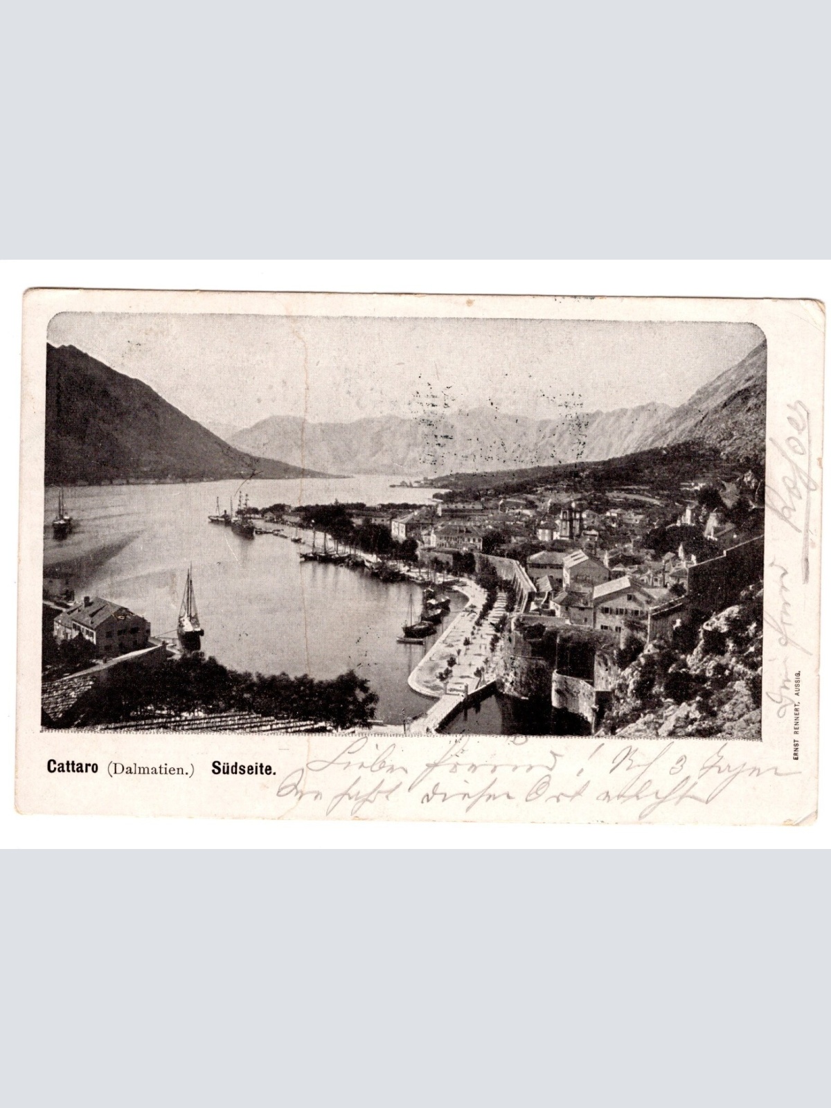 AK, Cattaro, Südseite, Montenegro, Ansichtskarte (S5149)