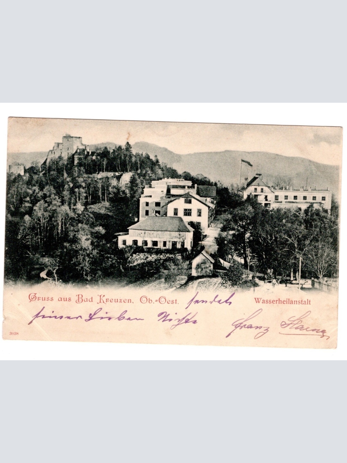 AK, Bad Kreuzen, Oberösterreich, Ansichtskarte (S5151)