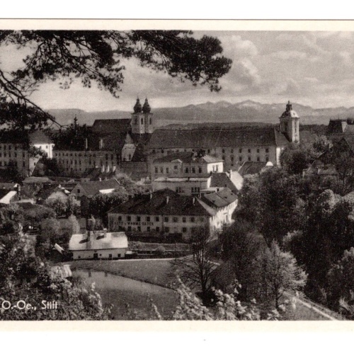 AK, Lambach, Stift, Oberösterreich, Ansichtskarte (S5154)