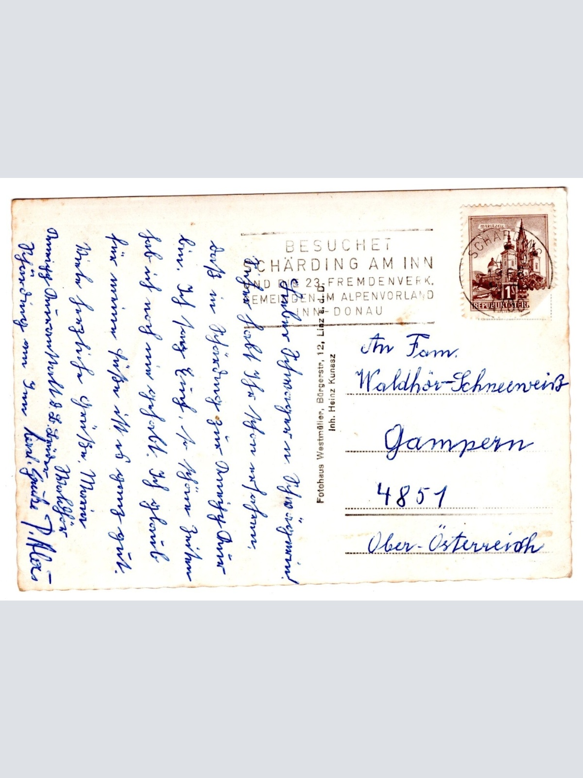 AK, Schärding, Oberösterreich, Ansichtskarte (S5159)