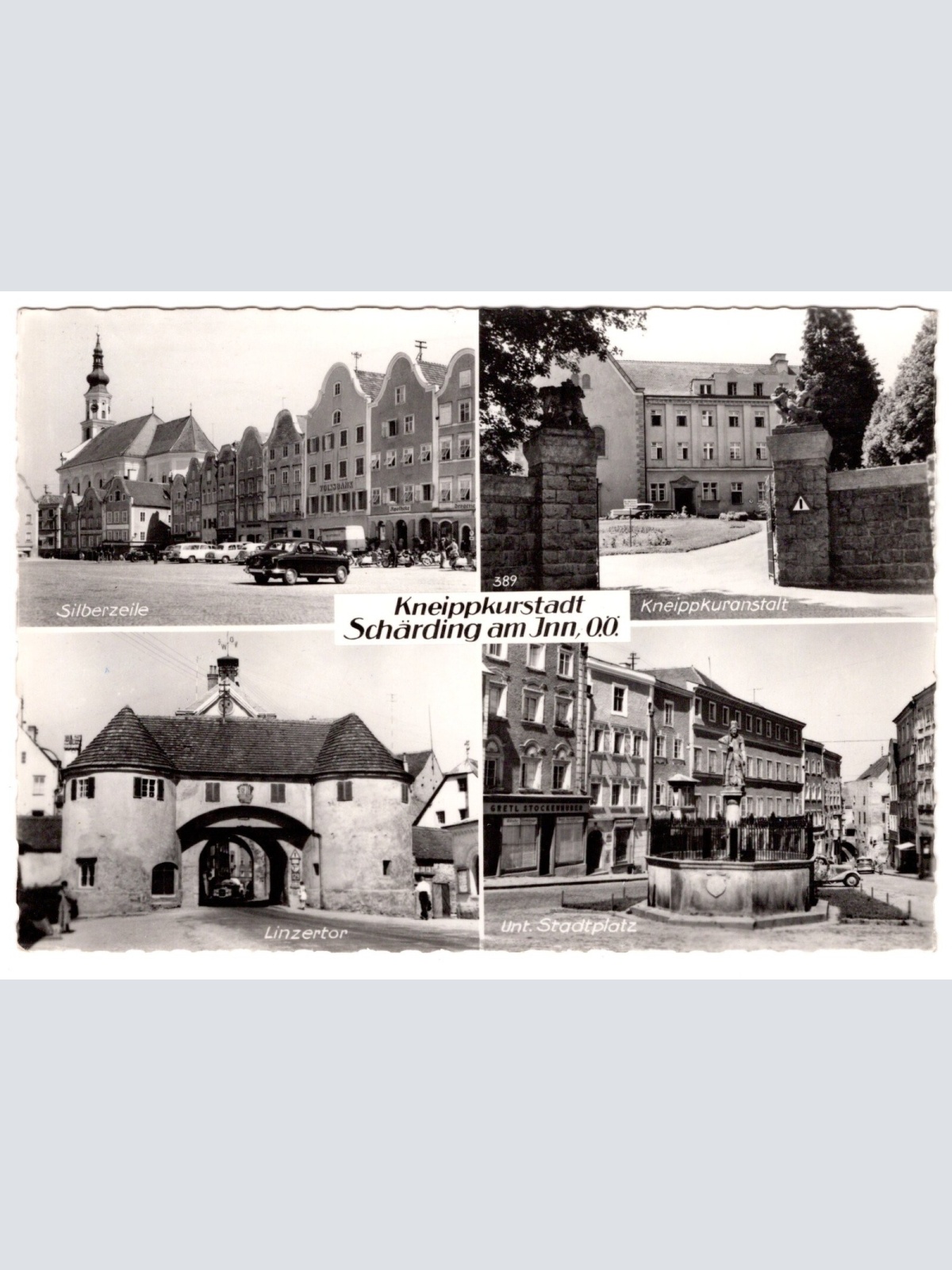 AK, Schärding, Oberösterreich, Ansichtskarte (S5161)