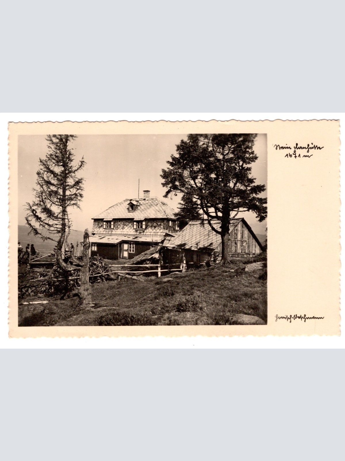 AK, Steinplanhütte, Steiermark, Ansichtskarte (S5189)