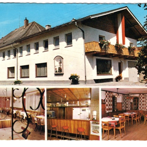 AK, Gampern, Schausberger Gasthof, Oberösterreich, Ansichtskarte (S5207)