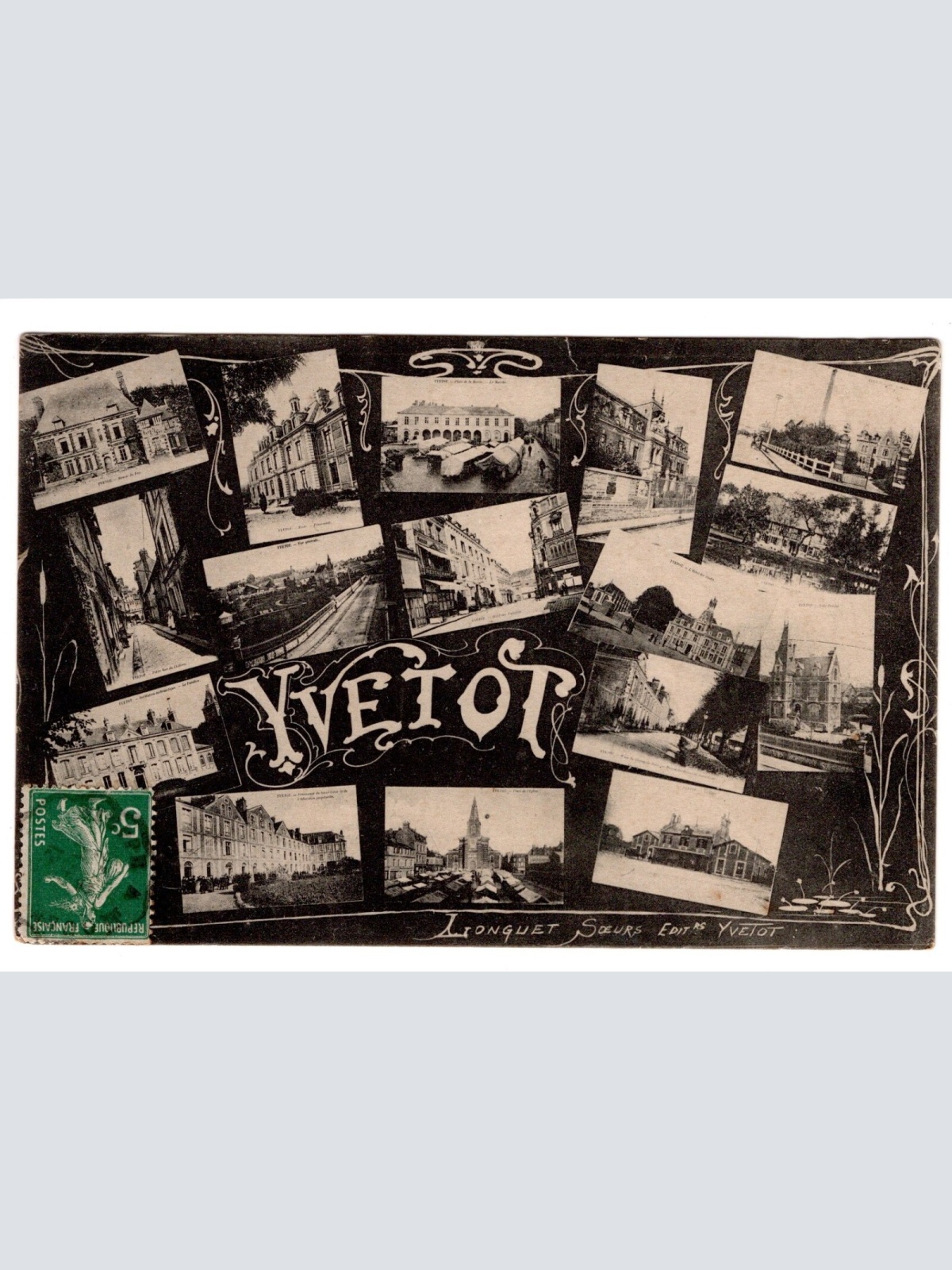 AK, Yvetot, Frankreich, Ansichtskarte (S5213)