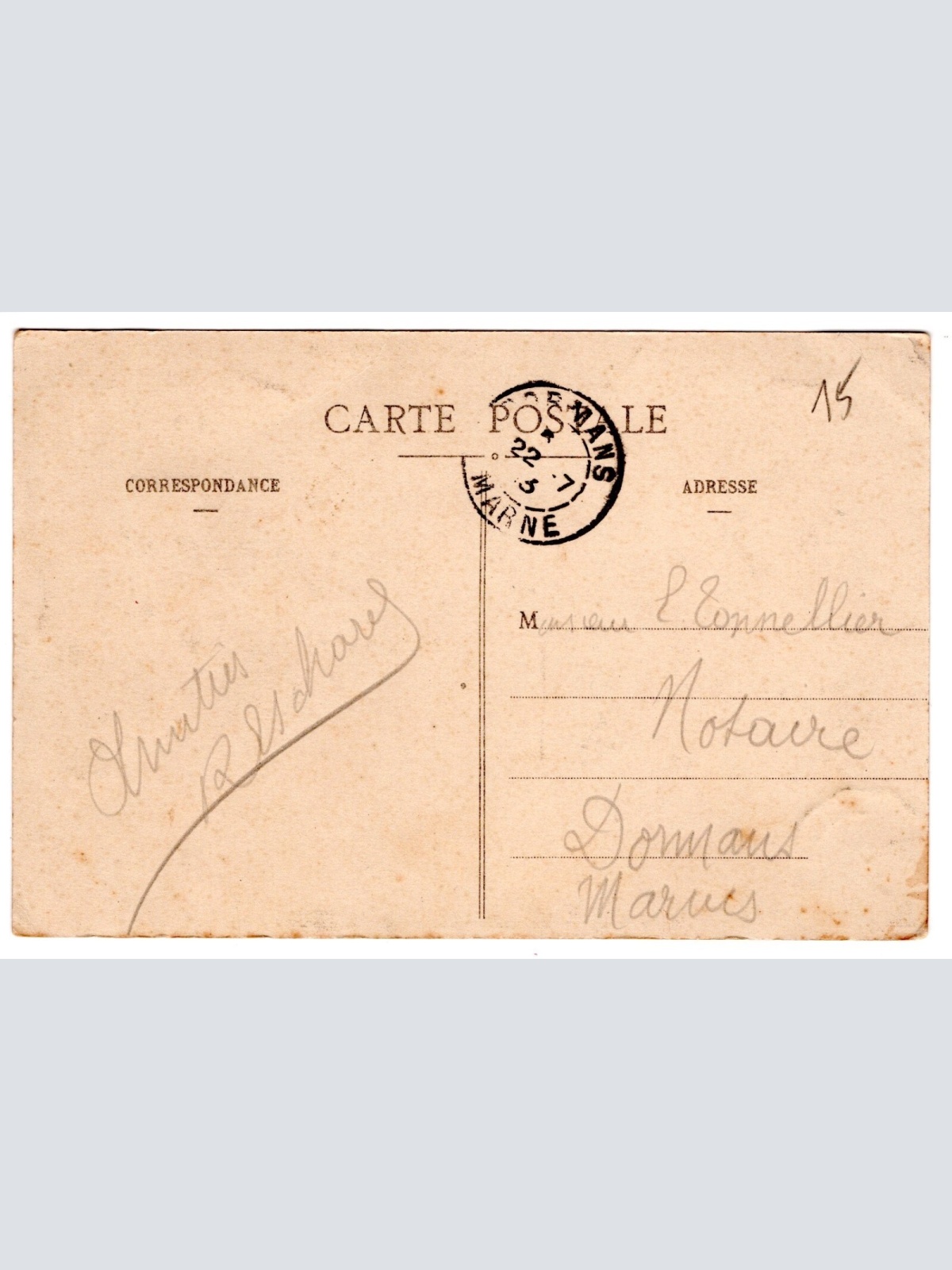 AK, Yvetot, Frankreich, Ansichtskarte (S5213)