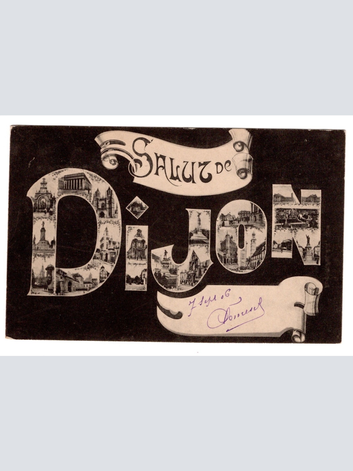 AK, Dijon, Frankreich, Ansichtskarte (S5215)