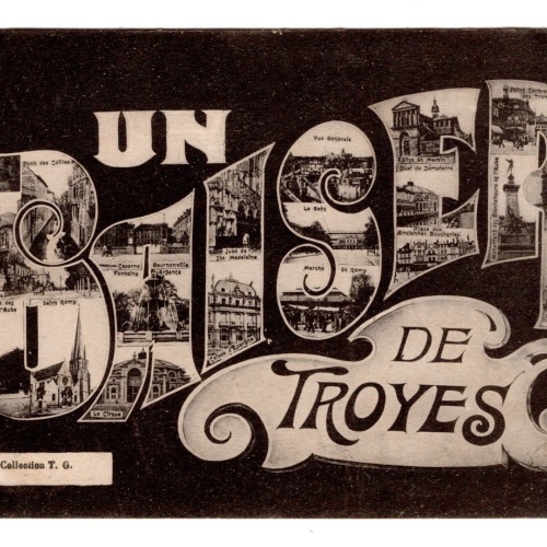 AK, Troyes, Frankreich, Ansichtskarte (S5227)