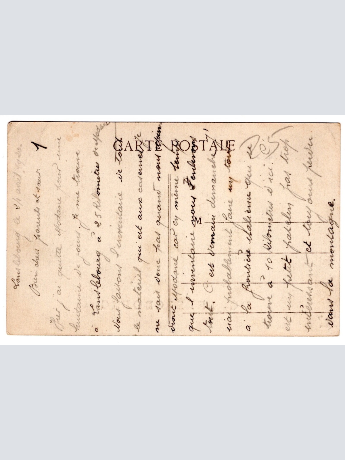 AK, Lanslebourg, Frankreich, Ansichtskarte (S5228)