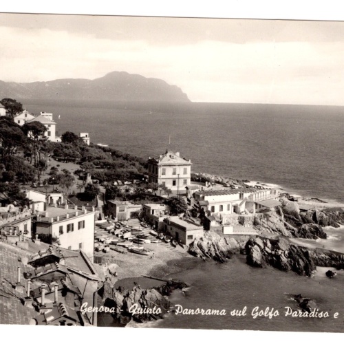 AK, Quinto al Mare, Genova, Italien, Ansichtskarte (S5240)