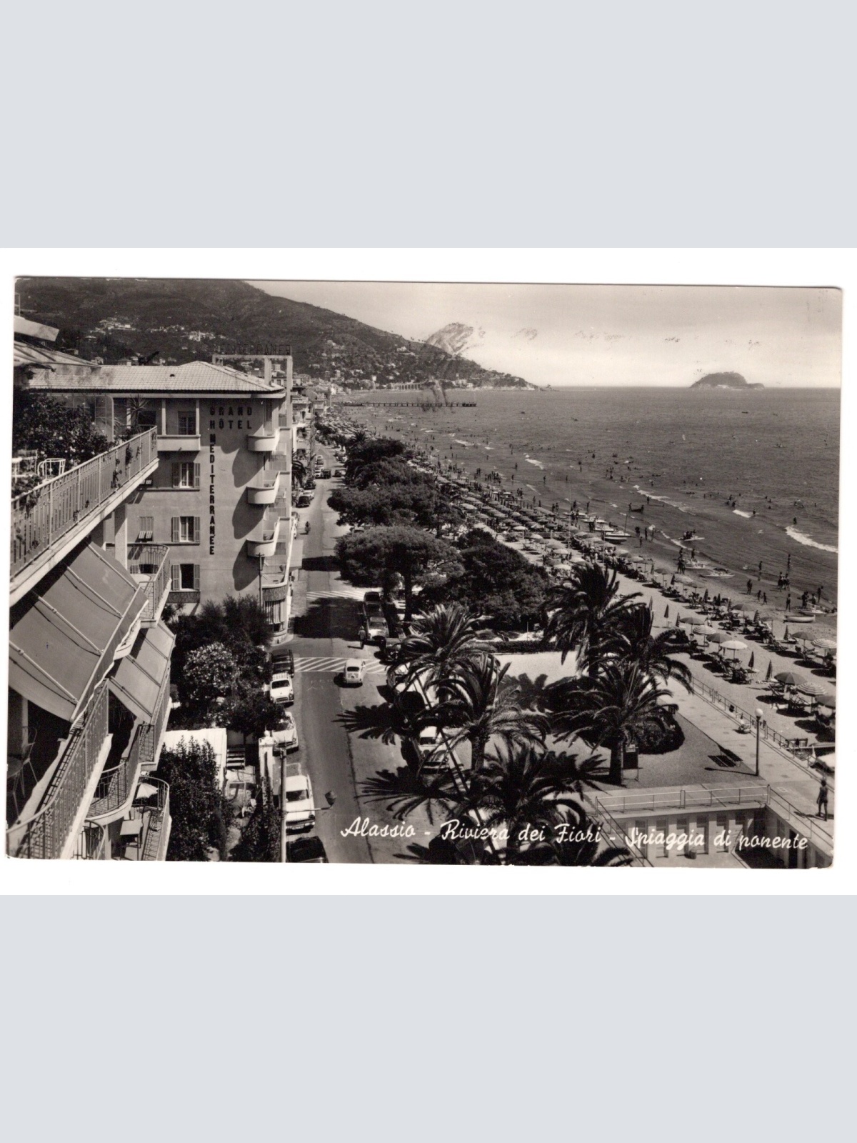 AK, Riviera dei Fiori, Alassio, Italien, Ansichtskarte (S5258)