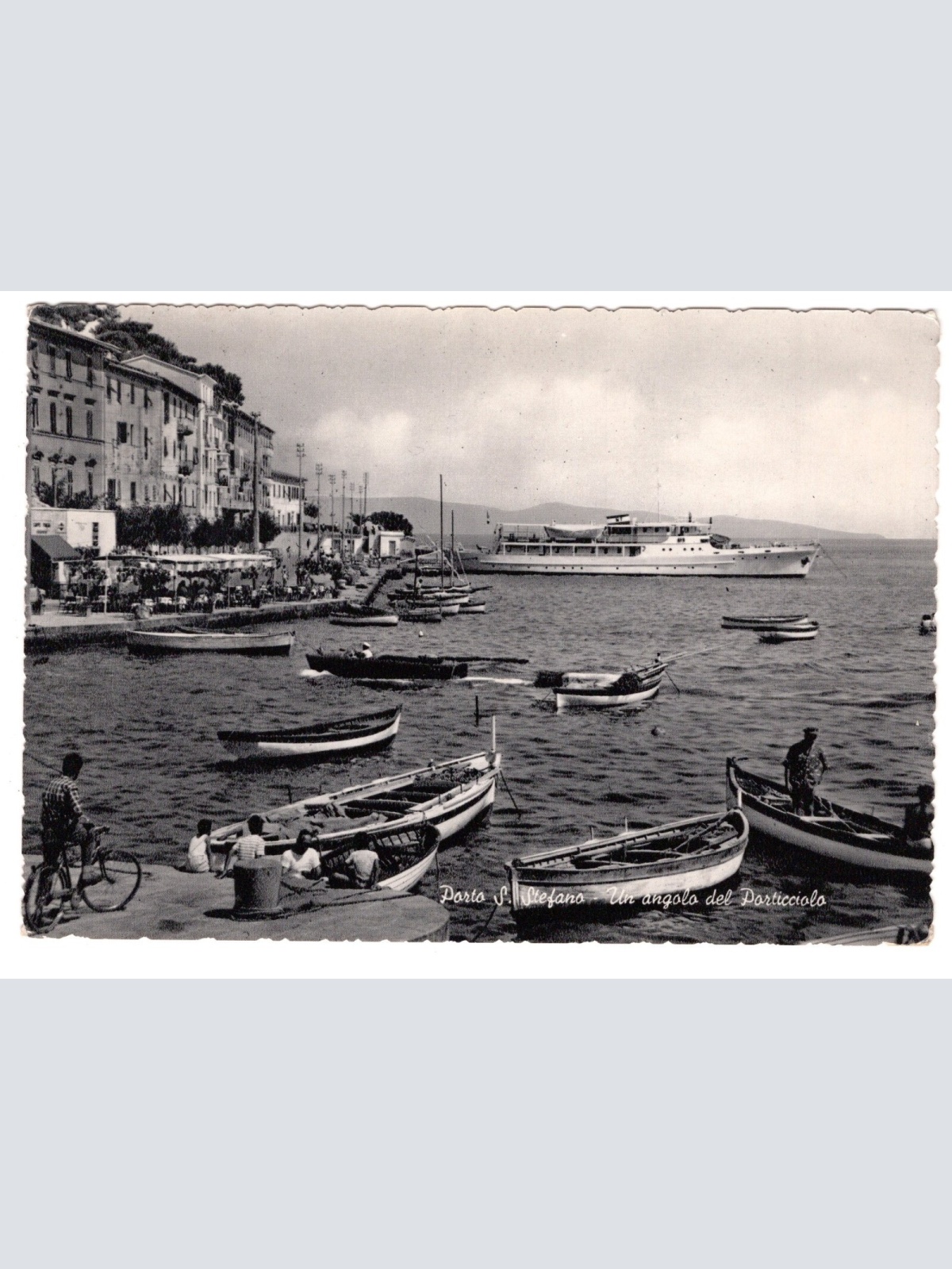 AK, Porto Santo Stefano, Italien, Ansichtskarte (S5281)