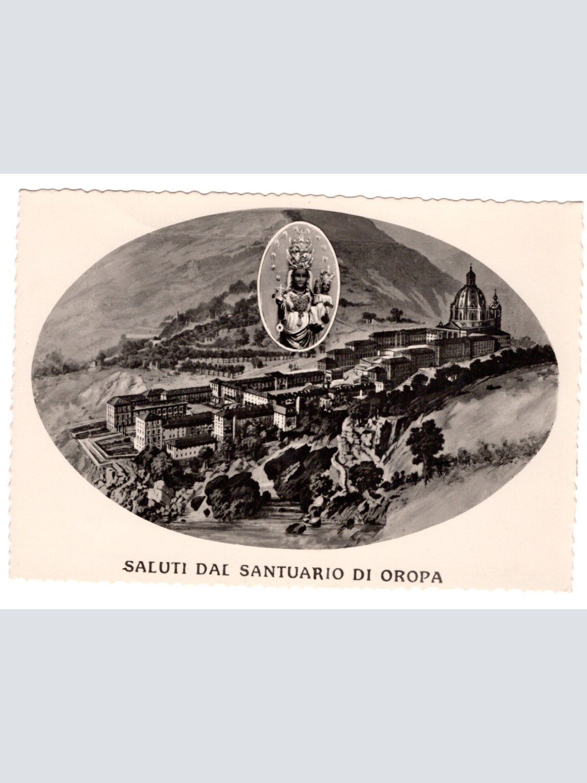 AK, Biella, Oropa, Italien, Ansichtskarte (S5292)