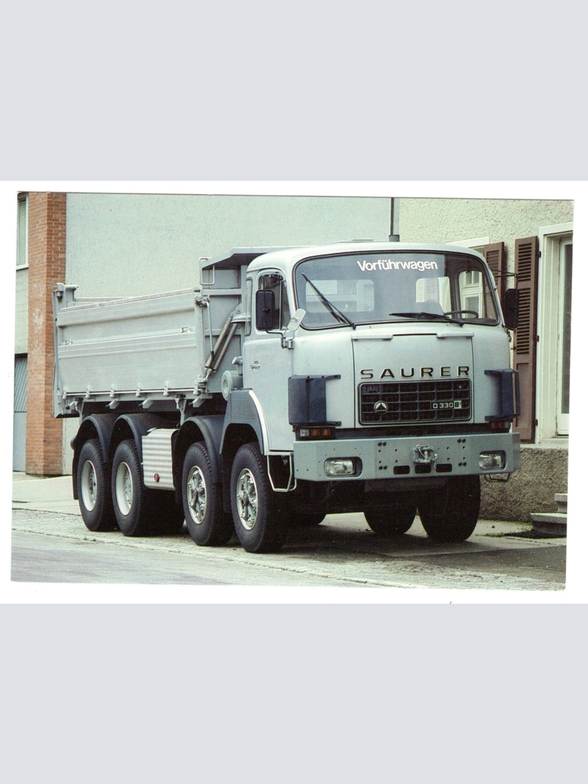 AK, LKW Saurer D330 BF 8x4, Ansichtskarte (S5314)