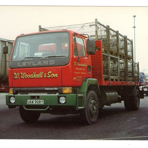 AK, LKW Leyland Freighter, Ansichtskarte (S5315)