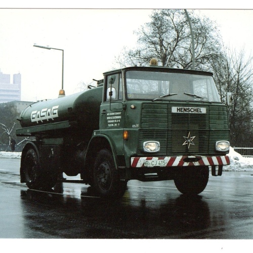AK, LKW Henschel HS14, Ansichtskarte (S5316)