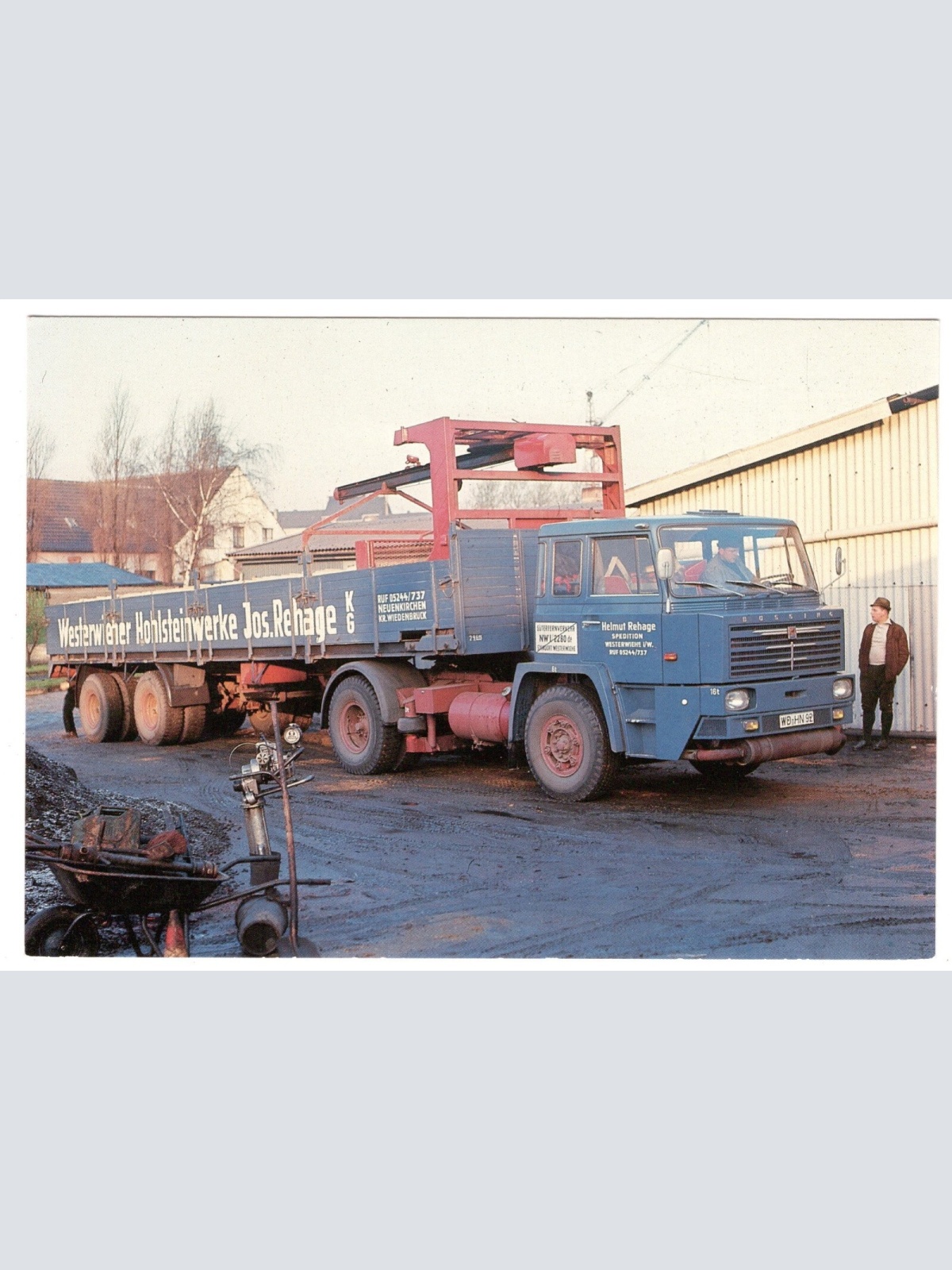 AK, LKW Büssing Commodore S16-210, Ansichtskarte (S5317)