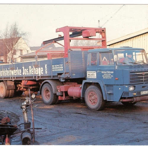 AK, LKW Büssing Commodore S16-210, Ansichtskarte (S5317)