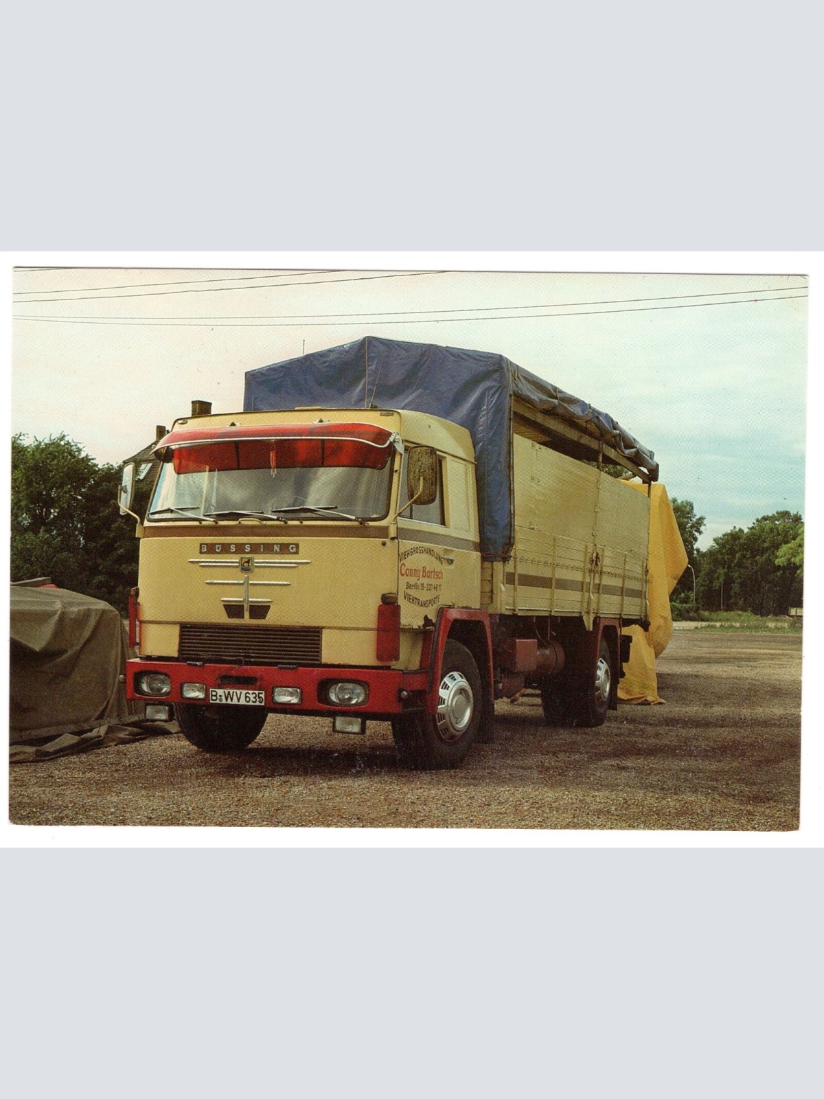 AK, LKW Büssing BS 16L, Ansichtskarte (S5318)
