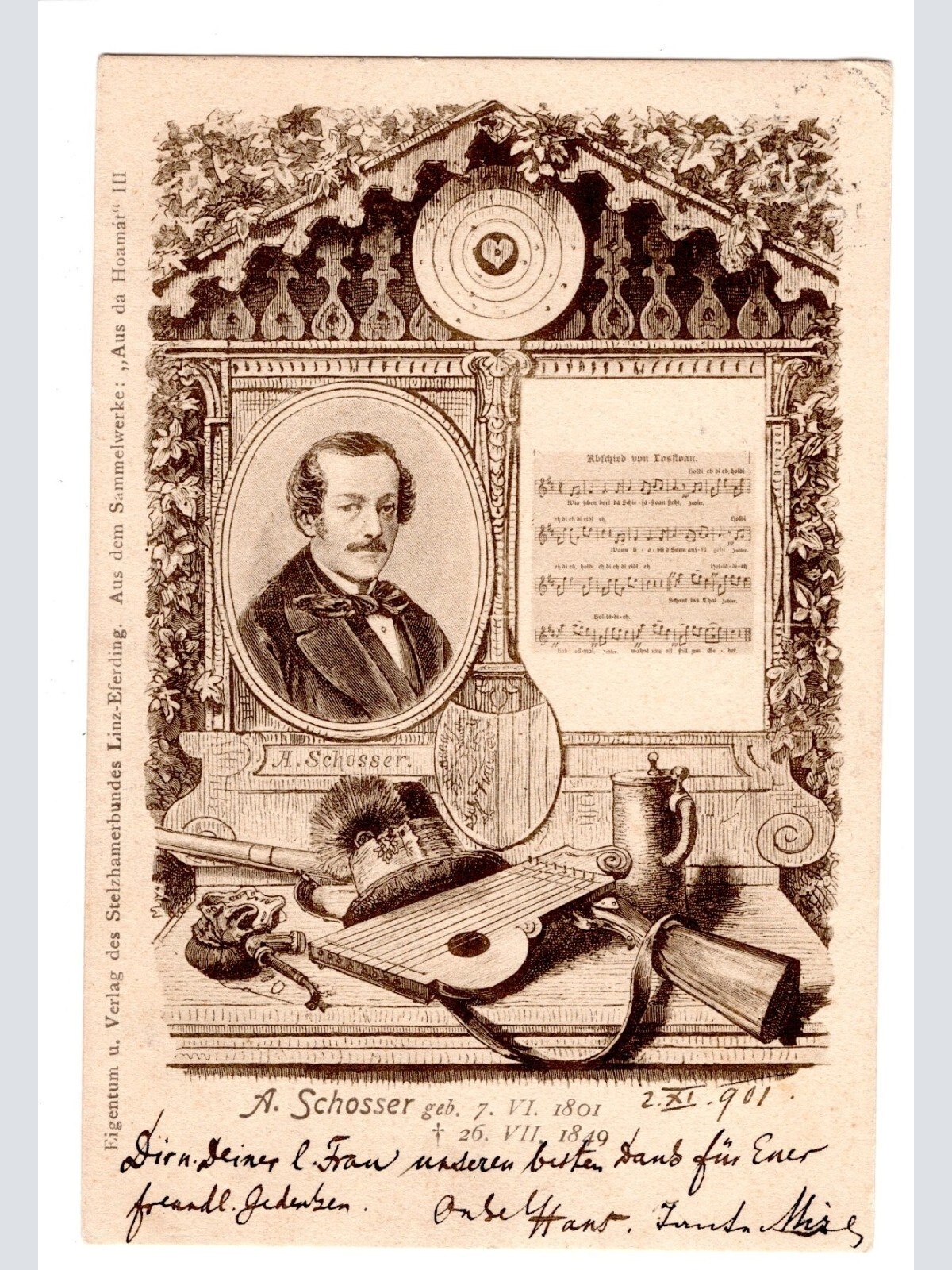 AK, Anton Schosser, Ansichtskarte (S5329)