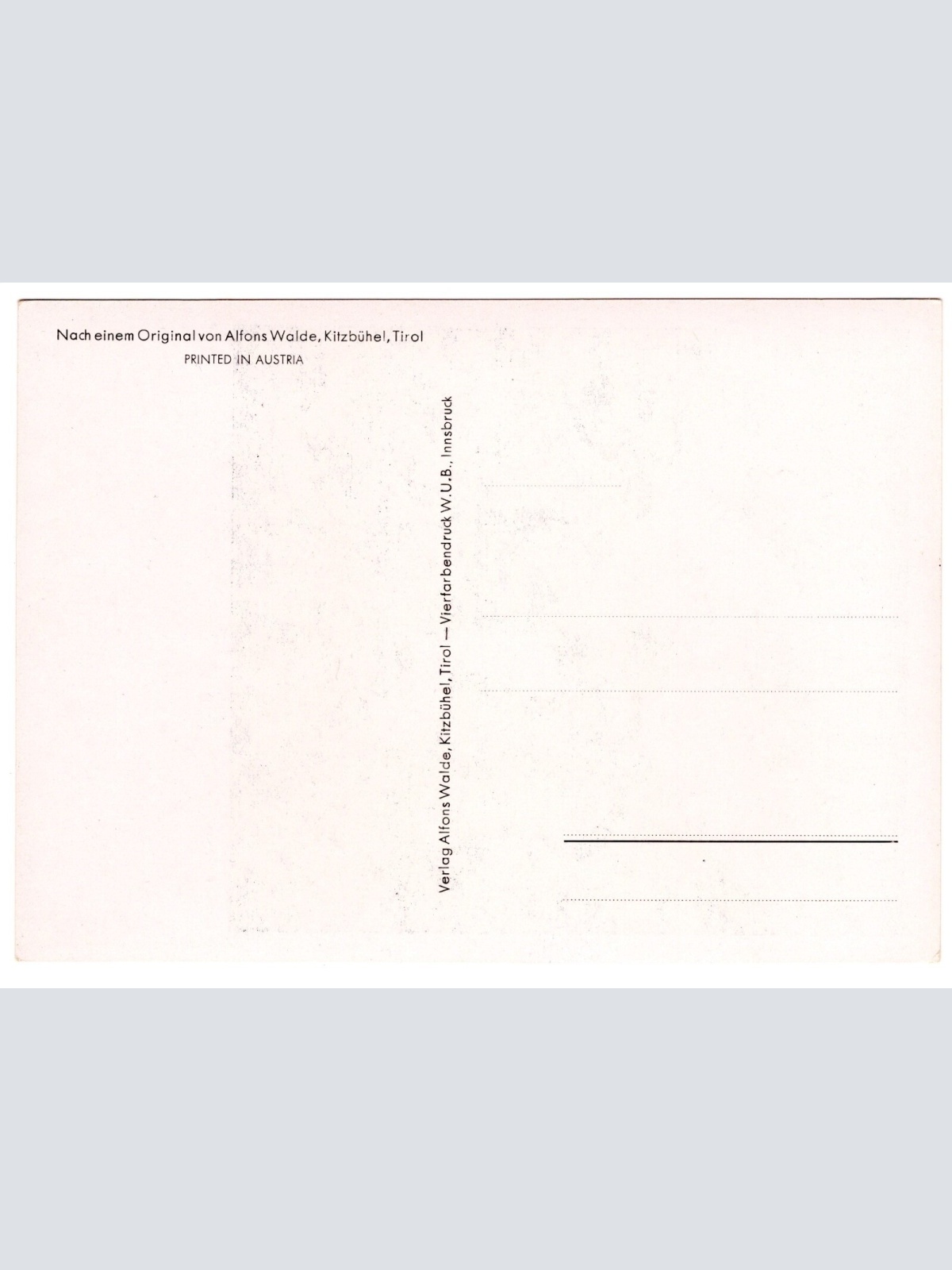 AK, Sommer auf der Alm, A. Walde, Ansichtskarte (S5330)