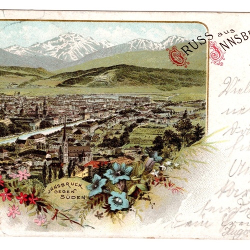 AK, Litho, Innsbruck, Tirol, Ansichtskarte (S5333)