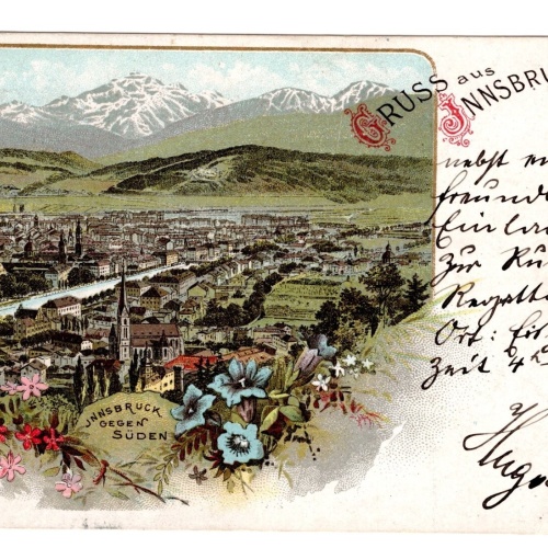 AK, Litho, Innsbruck, Tirol, Ansichtskarte (S5335)