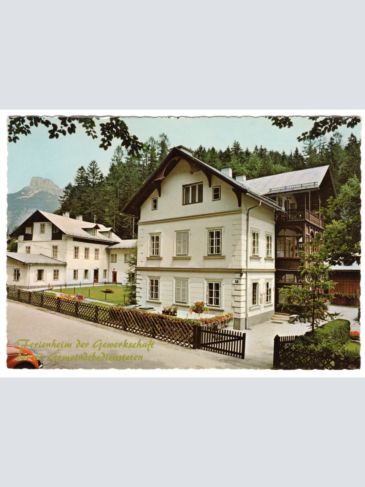 AK, Ferienheim der Gewerkschaft, Bad Aussee, Steiermark, Ansichtskarte (S5343)