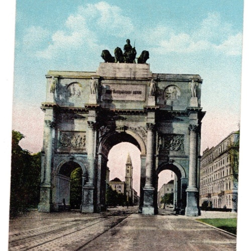 AK, München, Siegestor, Bayern, Ansichtskarte (S5377)