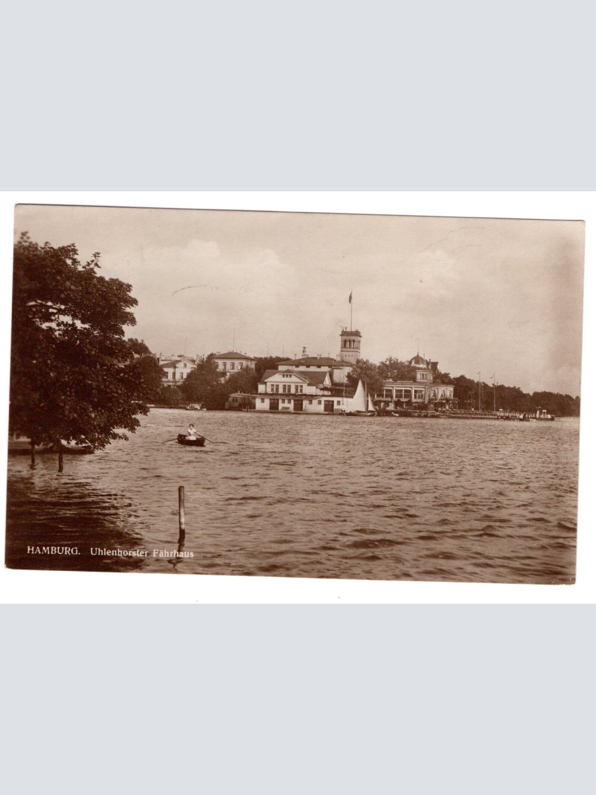 AK, Hamburg, Uhlenhorster Fährhaus, Ansichtskarte (S5384)