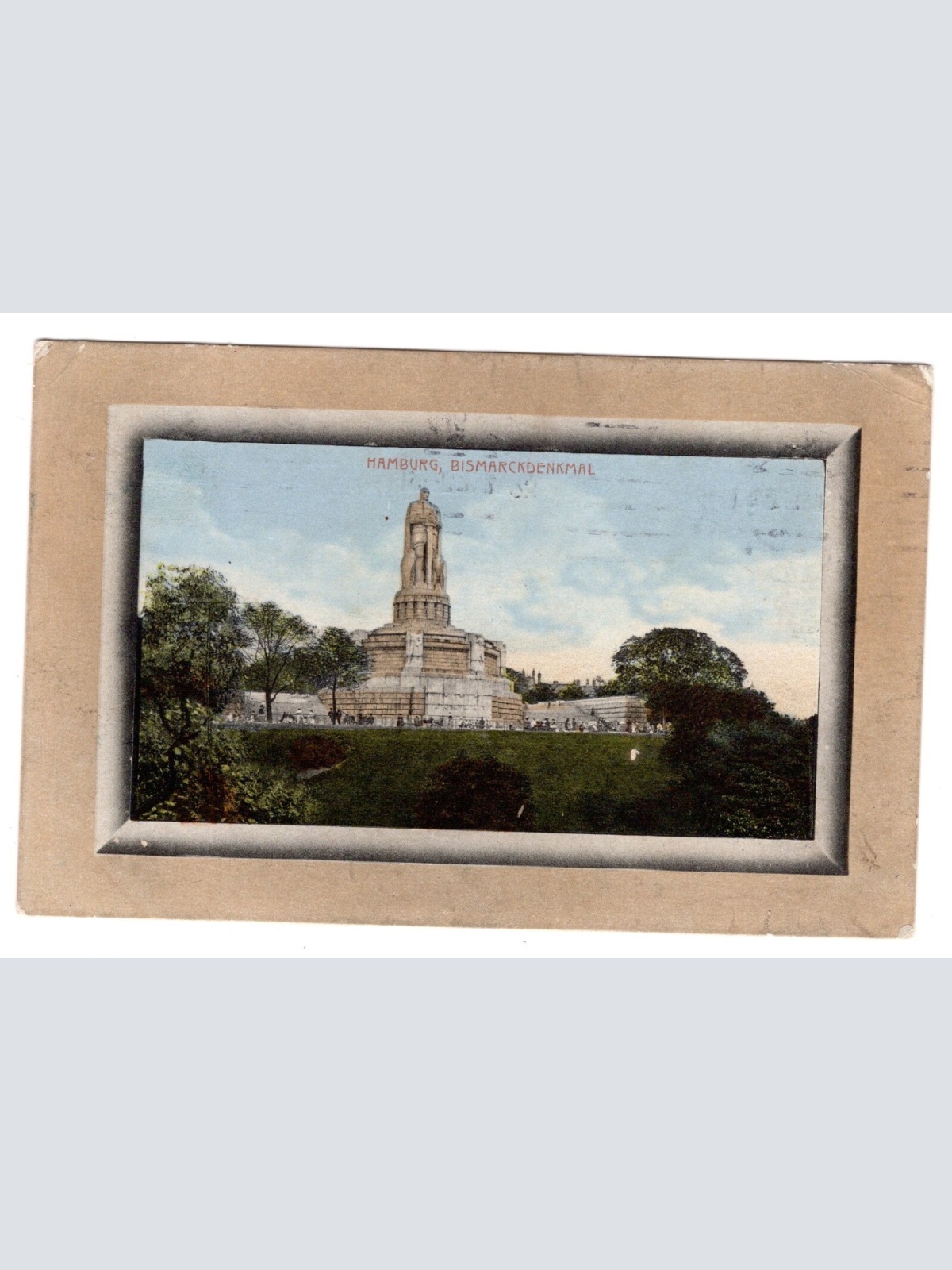 AK, Hamburg, Bismarckdenkmal, Ansichtskarte (S5390)