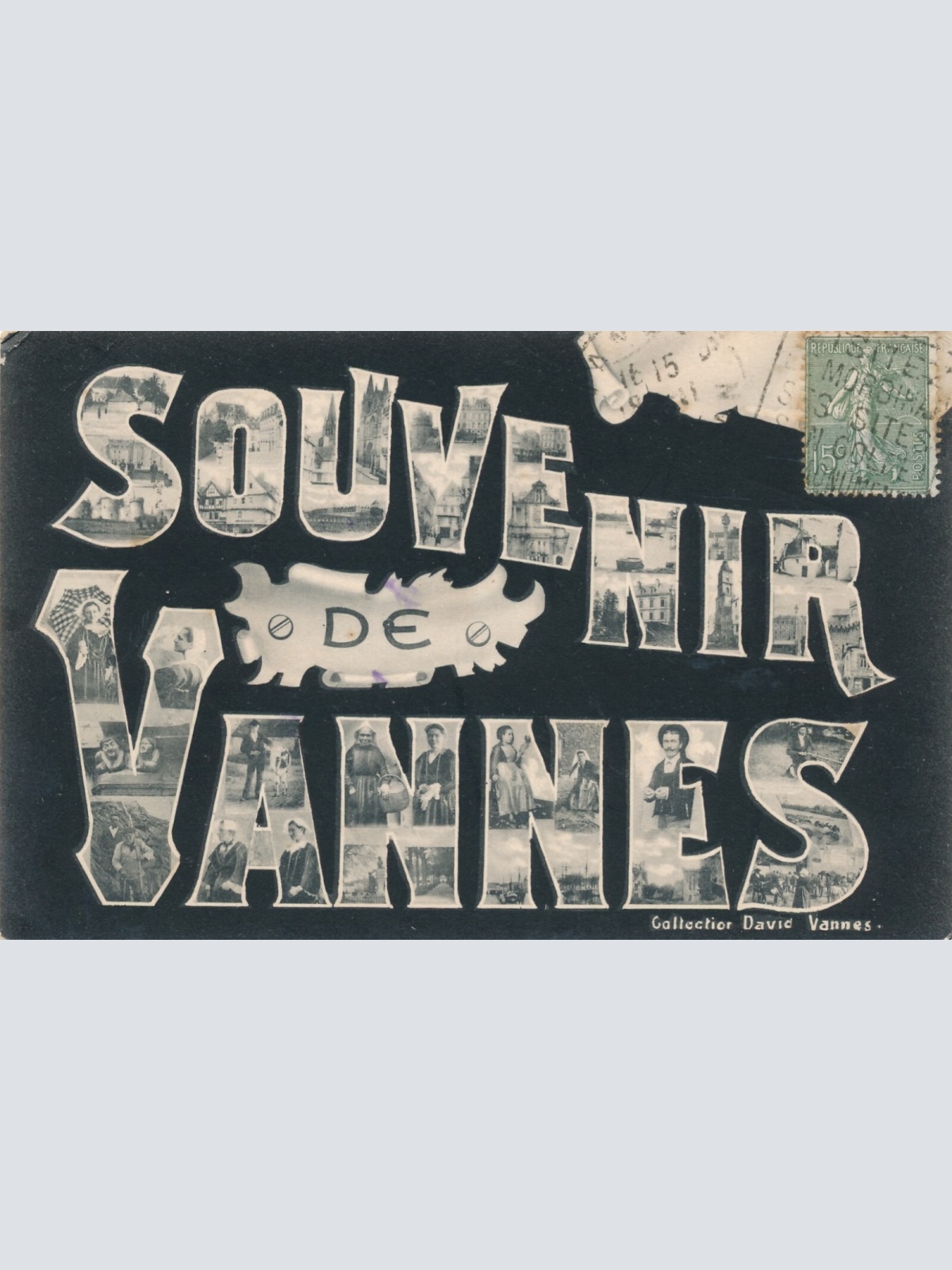 AK aus Vannes Frankreich Ansichtskarte (14097)