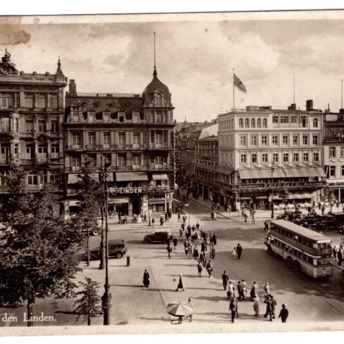 AK, Berlin, Unter den Linden, Ansichtskarte (S5419)