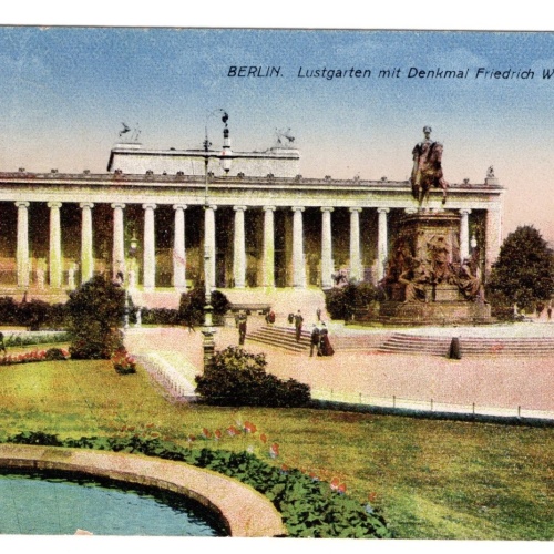 AK, Berlin, Lustgarten mit Denkmal Friedrich Wilhelm III, Ansichtskarte (S5425)