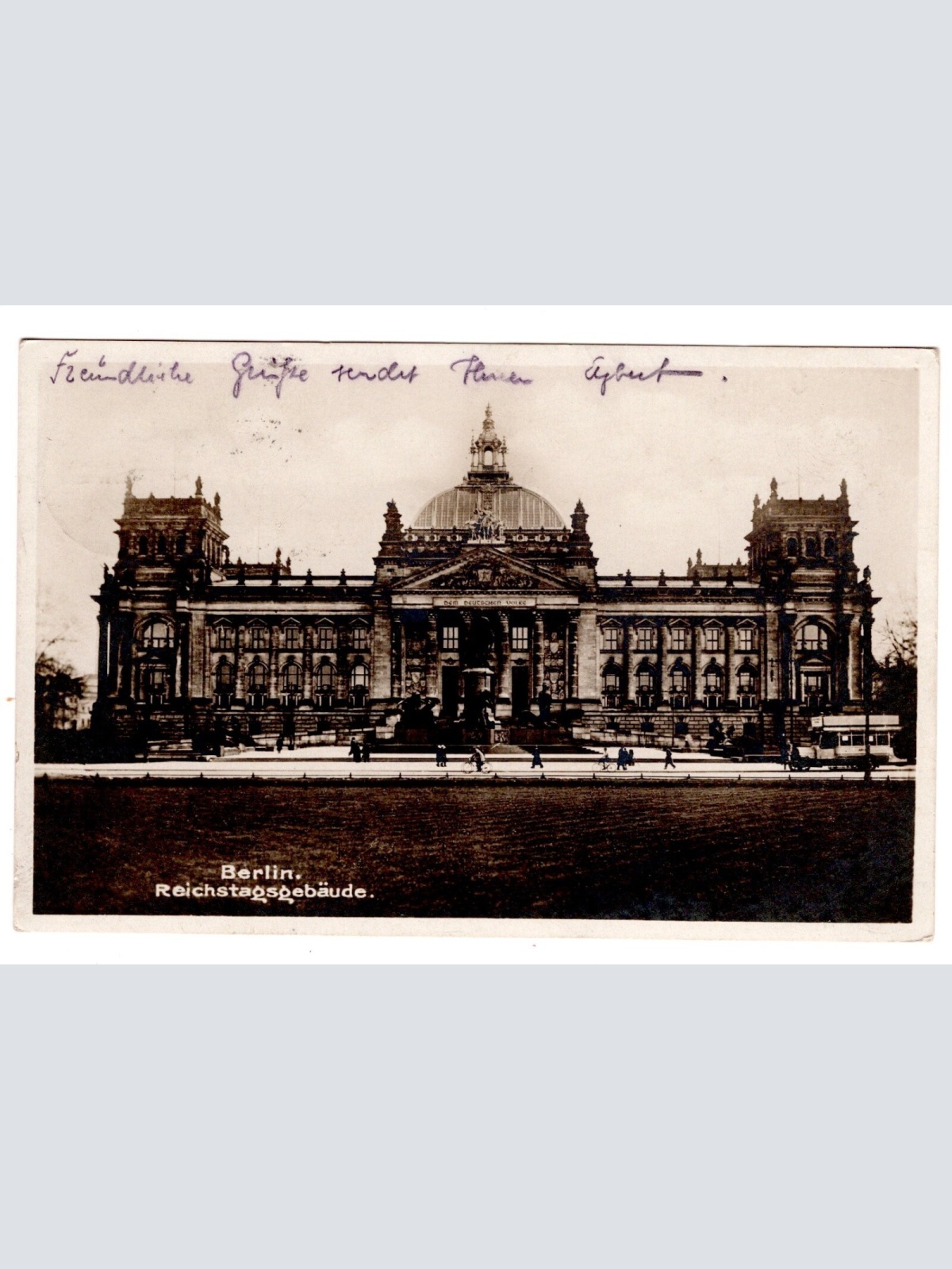 AK, Berlin, Reichstagsgebäude, Ansichtskarte (S5439)