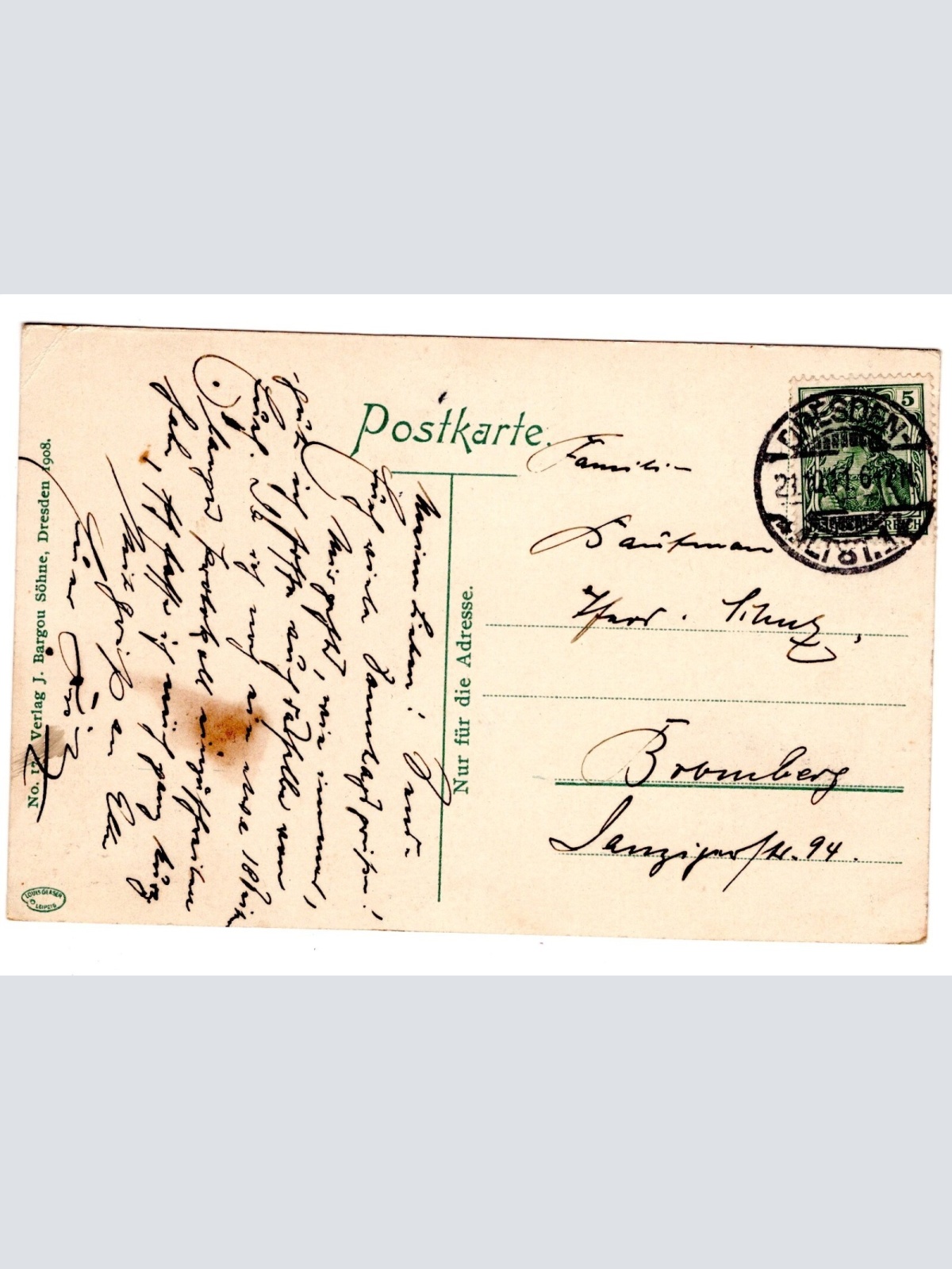 AK, Dresden, Sachsen, Kgl. Hofoper mit König Johann-Denkm, Ansichtskarte (S5465)