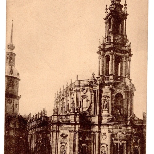 AK, Dresden, Sachsen, Kath. Hofkirche, Ansichtskarte (S5472)