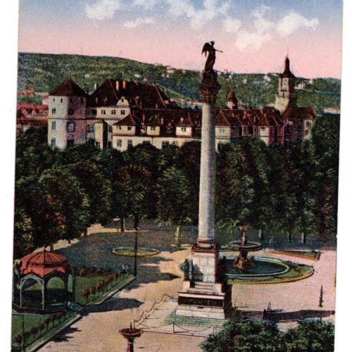 AK, Stuttgart, Baden-Württemberg, Altes Schloss, Ansichtskarte (S5509)