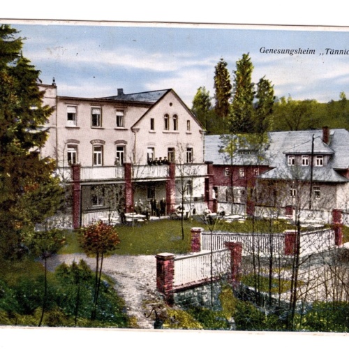 AK, Genesungsheim Tännichtmühle, Sachsen, Ansichtskarte (S5537)