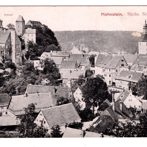 AK, Hohnstein, Sachsen, Ansichtskarte (S5544)