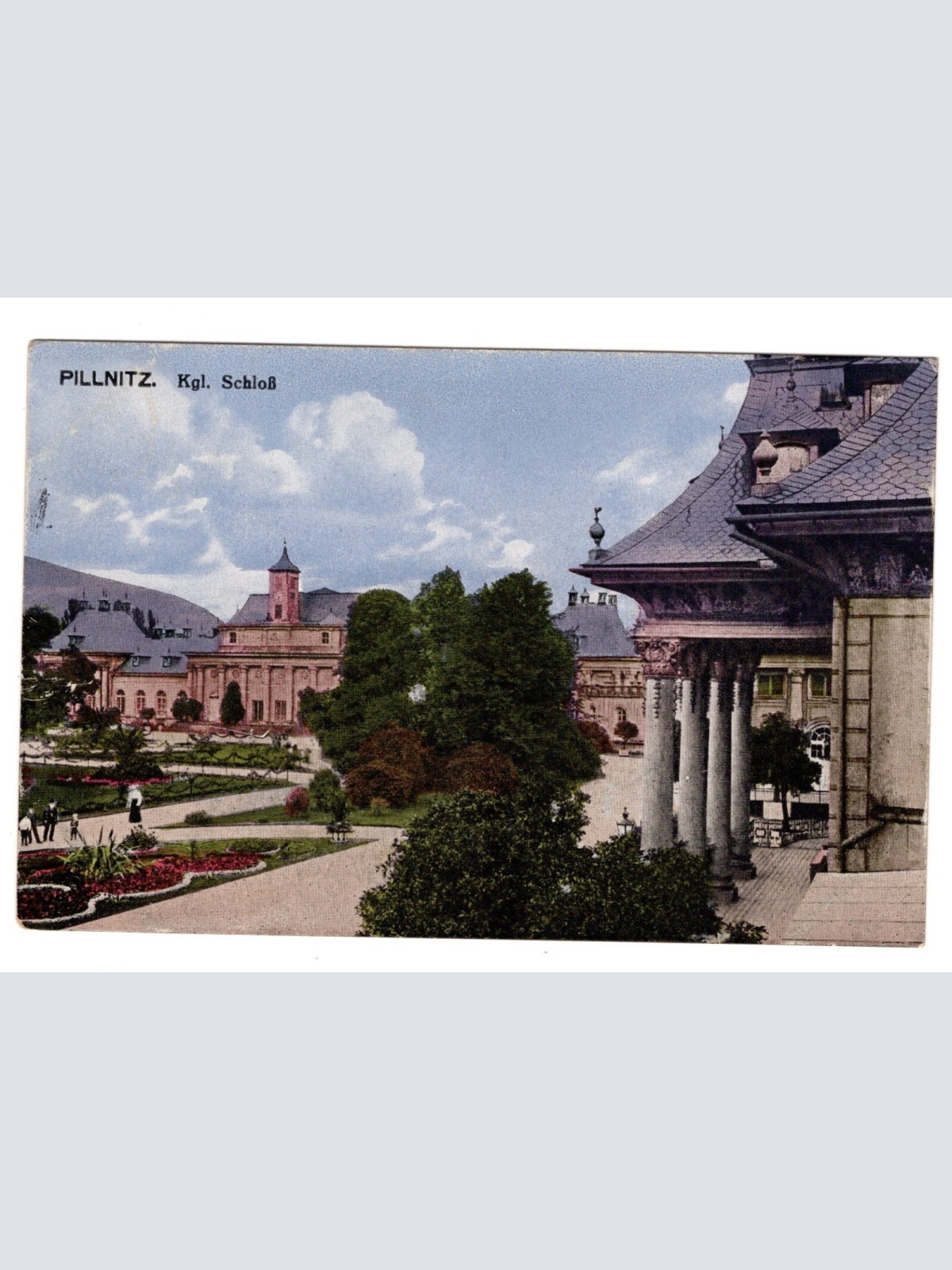 AK, Pillnitz, Kgl. Schloss, Sachsen, Ansichtskarte (S5548)
