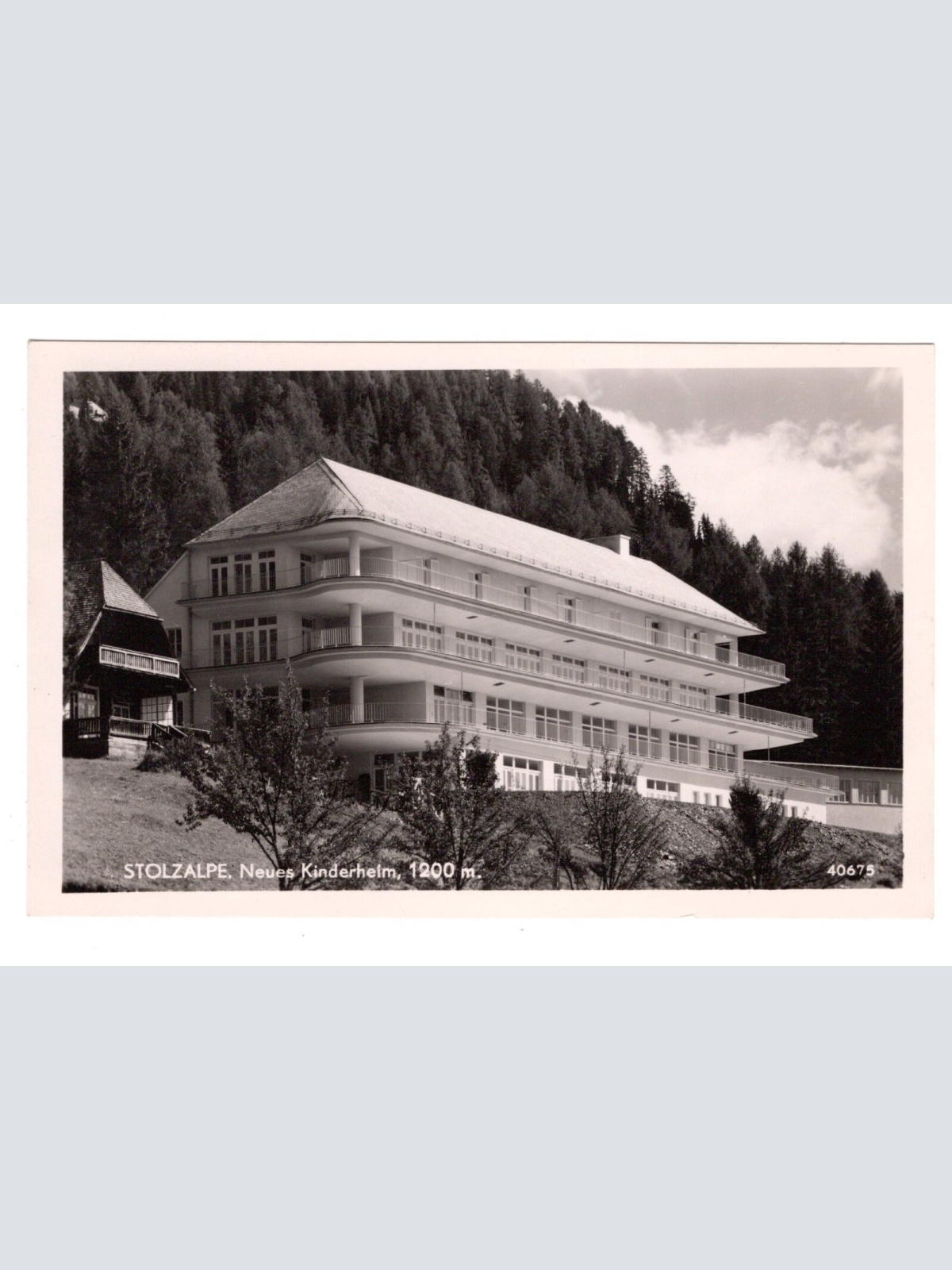 AK, Stolzalpe, Neues Kinderheim, Steiermark, Ansichtskarte (S5567)