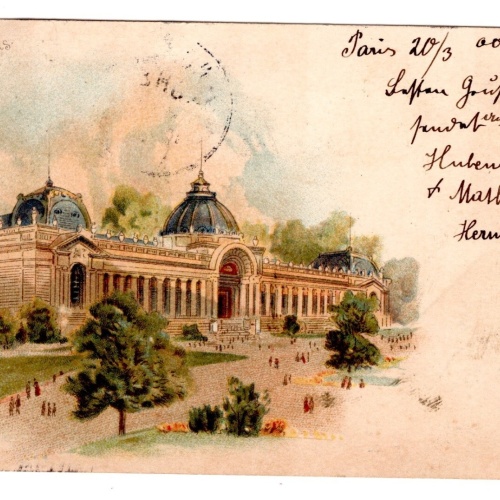 AK, Petit Palais des Arts, Litho, Ansichtskarte (S5578)